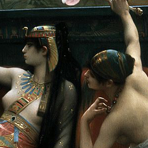 Cleópatra testando venenos em criminosos | 1887 | por Alexandre Cabanel